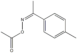 4'-Methylacetophenone O-acetyl oxime Struktur