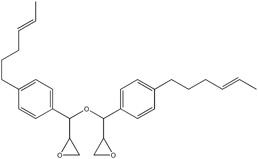 4-(4-Hexenyl)phenylglycidyl ether Structure