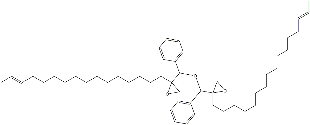 2-(14-Hexadecenyl)phenylglycidyl ether 结构式