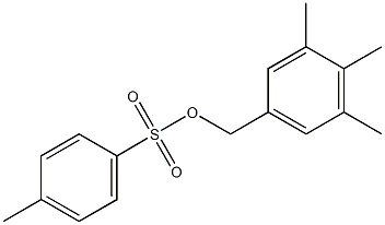 4-Methylbenzenesulfonic acid 3,4,5-trimethylbenzyl ester Struktur