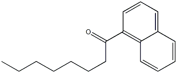 Heptyl 1-naphtyl ketone 结构式