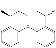 (+)-[(S)-sec-ブチル]フェニルエーテル 化学構造式