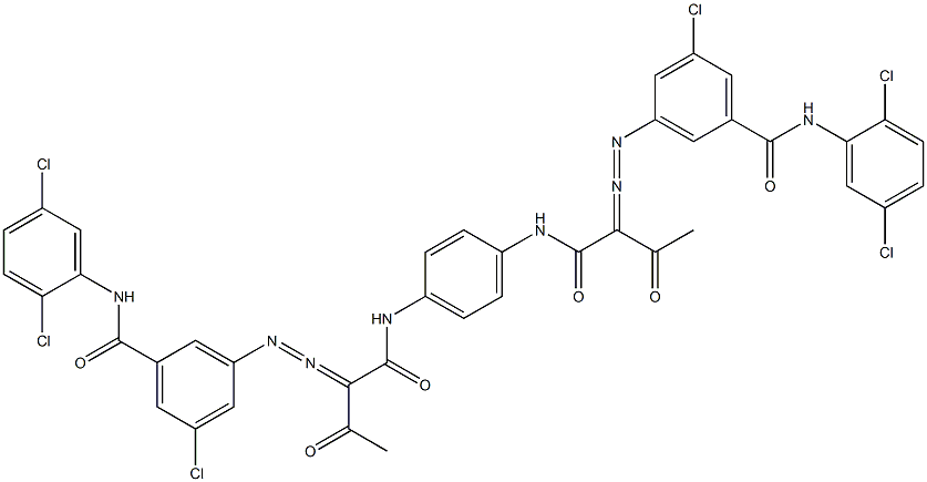 3,3'-[1,4-Phenylenebis[iminocarbonyl(acetylmethylene)azo]]bis[N-(2,5-dichlorophenyl)-5-chlorobenzamide]