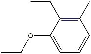 1-Ethoxy-3-methyl-2-ethylbenzene Structure