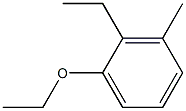 1-Ethoxy-3-methyl-2-ethylbenzene Struktur