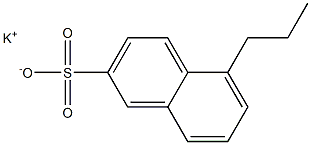 5-Propyl-2-naphthalenesulfonic acid potassium salt