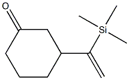 3-[1-(Trimethylsilyl)ethenyl]cyclohexan-1-one