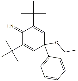 2,6-Di-tert-butyl-4-ethoxy-4-(phenyl)-2,5-cyclohexadien-1-imine