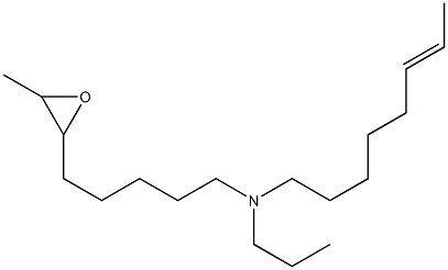 N-Propyl-N,N-di(6-octenyl)amine oxide,,结构式