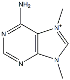 6-Amino-7,9-dimethyl-9H-purine-7-ium