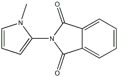 1-Methyl-2-phthalimidyl-1H-pyrrole Struktur
