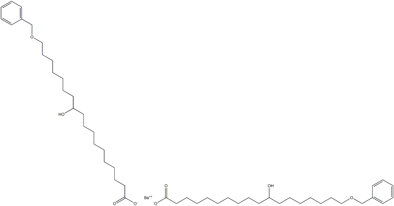 Bis(18-benzyloxy-11-hydroxystearic acid)barium salt