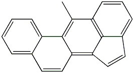 6-Methylbenz[j]aceanthrylene Struktur