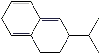 2,3,4,6-Tetrahydro-2-isopropylnaphthalene Structure