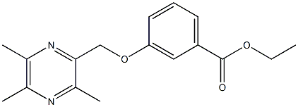 3-[(3,5,6-TRIMETHYL-2-PYRAZINYL)METHOXY]BENZOIC ACID ETHYL ESTER|