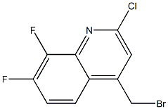  4-(bromomethyl)-2-chloro-7,8-difluoroquinoline