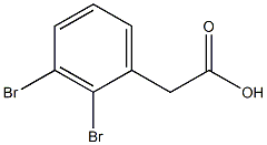 2,3-Dibromophenylacetic acid 结构式
