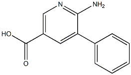 2-Amino-3-phenyl-5-pyridinecarboxylic acid