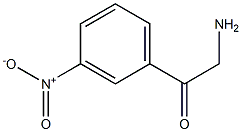 2-amino-1-(3-nitrophenyl)ethanone,,结构式