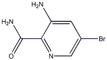 3-amino-5-bromopicolinamide Struktur