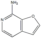 7-氨基呋喃[2,3-C]并吡啶,,结构式