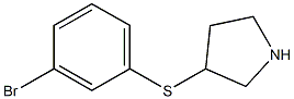  3-(3-Bromo-phenylsulfanyl)-pyrrolidine