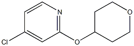 4-chloro-2-(tetrahydro-2H-pyran-4-yloxy)pyridine