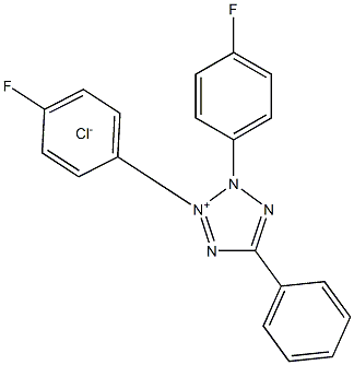 2,3-Bis(4-fluorophenyl)-5-phenyltetrazoliuM Chloride