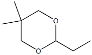 2-乙基-5,5-二甲基-1,3-二氧六环, 乙腈溶液 (1000±G/L),,结构式