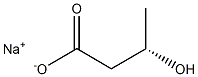 sodiuM(S)-3-hydroxybutanoate,,结构式