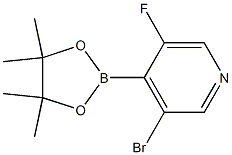 3-Bromo-5-fluoro-4-(4,4,5,5-tetramethyl-1,3,2-dioxaborolan-2-yl)pyridine