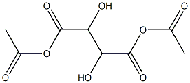 Diacetyl tartaric acid Structure