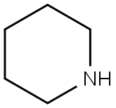 六氢哌啶, , 结构式