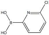 2-chloropyridine-6-boronic acid 化学構造式