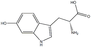 6-羟基-D-色氨酸, , 结构式