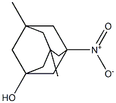 1-硝基-7-羟基-3、5-二甲基金刚烷(美金刚杂质N),,结构式