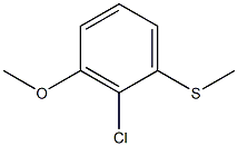  2-chloro-3-methoxythioanisole