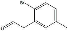 2-(2-bromo-5-methylphenyl)acetaldehyde|