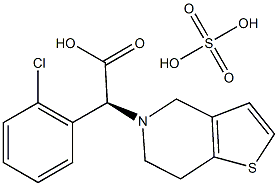 硫酸氢氯吡格雷杂质29, , 结构式