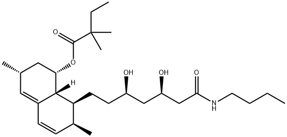 Simvastatin Impurity 10, 134970-33-5, 结构式
