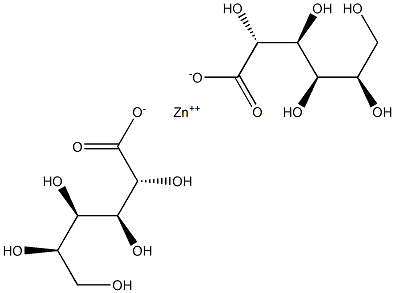 Zinc gluconate 结构式