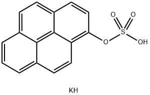 1-Pyrenyl Potassium Sulfate 化学構造式