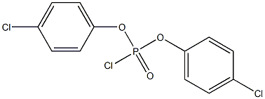 BIS(4-CHLOROPHENYL)PHOSPHOROCHLORIDATE Structure