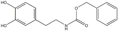 N-(Carbobenzyloxy)dopamine Struktur