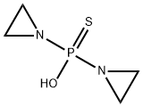 P,P-Bisaziridinyl Thiophosphate 化学構造式