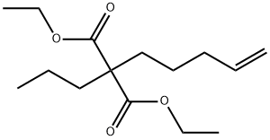 Diethyl (4-Pentenyl)propylmalonate Structure