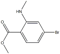  4-Bromo-2-methylamino-benzoic acid methyl ester