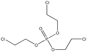 Tris(2-chloroethyl) phosphate Structure