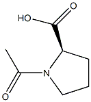 N-acetyl-D-proline 化学構造式