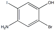 4-Amino-2-bromo-5-iodo-phenol